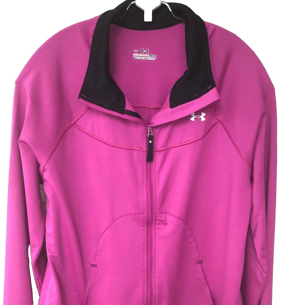 Under Armour Womens Performance Jacket‎ Pink All Season Activewear Athleisure M